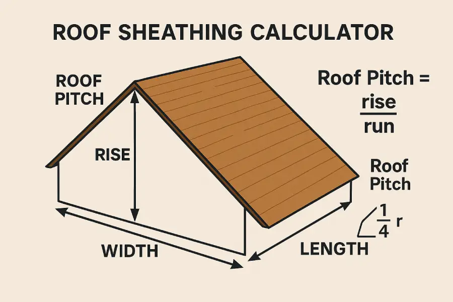 Roof Sheathing Calculator