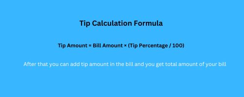 Tip Calculation Formula